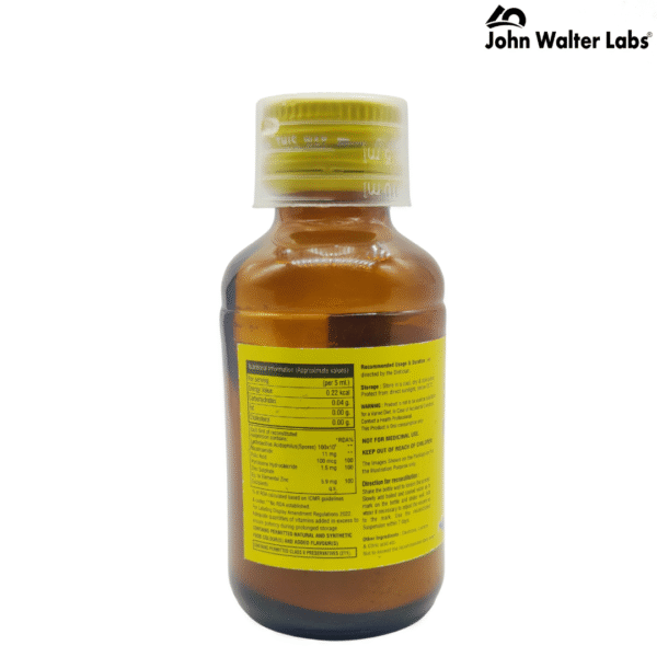 Rantifol-Z (Lactobacillus Acidophilus, Nicotinamide, Folic Acid. Pyridoxine Hydrochloride & Zinc Sulphate Oral Syrup) - John Walter Labs