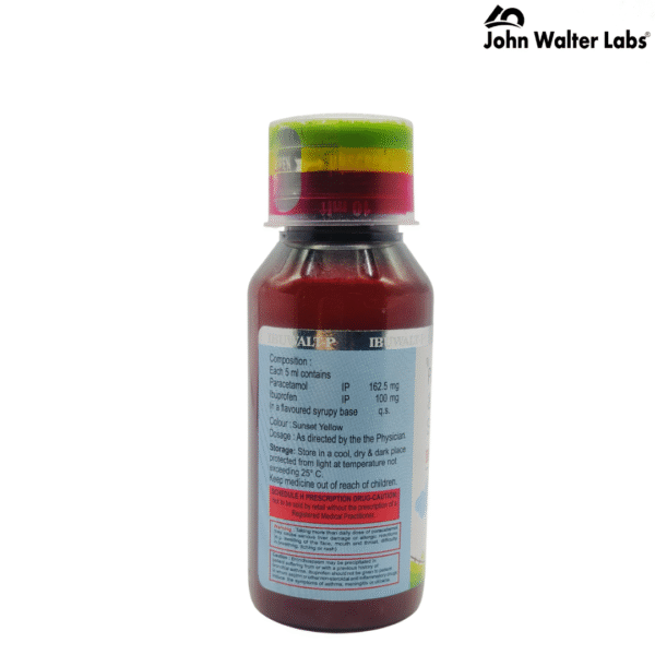 IBUWALT-P (Paracetamol & Ibuprofen Suspension) - John Walter Labs