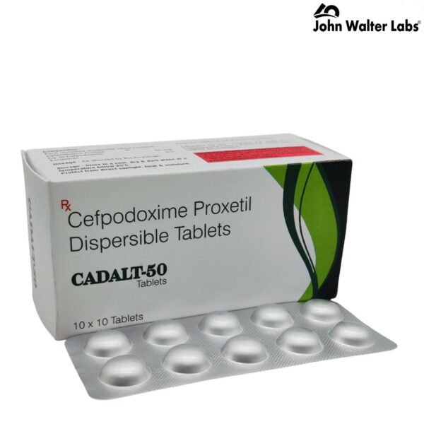 CADALT-50 (Cefpodoxime Proxetil Dispersible Tablets) - John Walter Labs